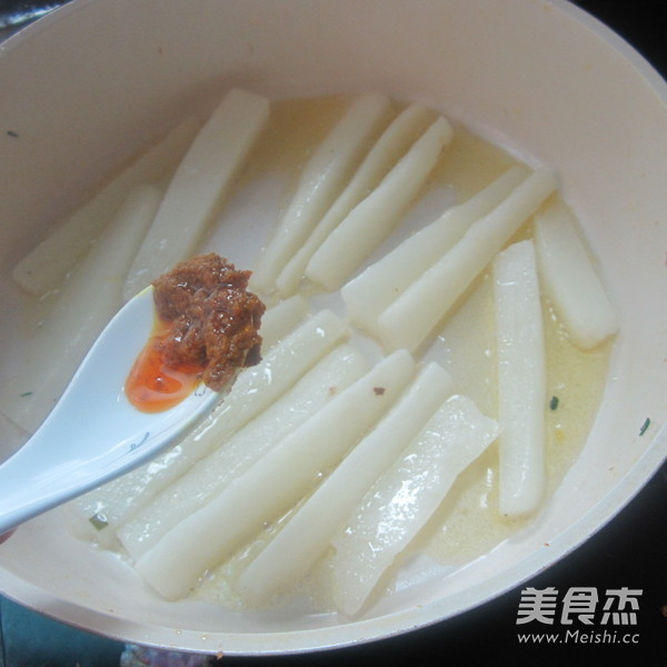 Braised Chinese Yam with Oil Curry recipe