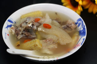 Corn Scented Bamboo Sun Pork Rib Soup recipe