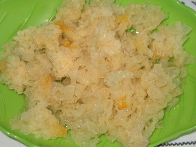 Cucumber with Tremella recipe