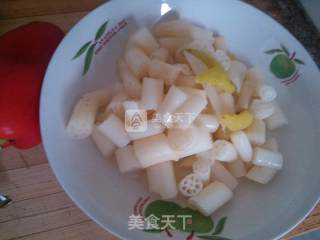 Fried Lotus Root Tip recipe