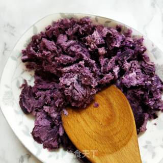 Purple Sweet Potato Cake recipe