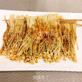 Cumin Enoki Mushroom recipe