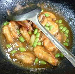 Edamame Curry Shrimp recipe