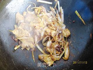 Stir-fried Pork with Soy Sauce and Scallion recipe