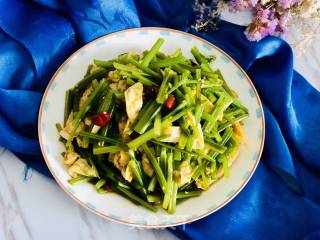 #家常菜# Celery with Egg Skin recipe