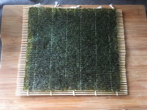 Mung Bean Frog Sushi recipe