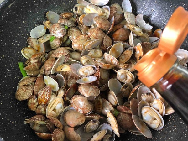 Clam in Oyster Sauce recipe