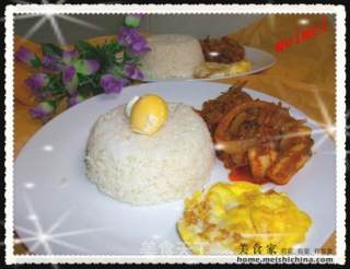 Delicious Introduction @@大马美食~~ Nasi Lemak with Cuttlefish Sambal recipe