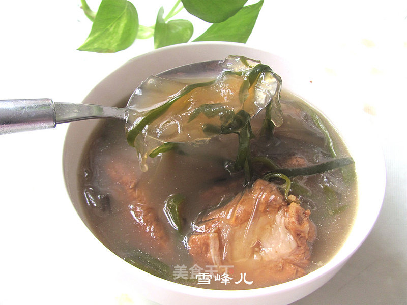 Pork Ribs Seaweed Soup recipe