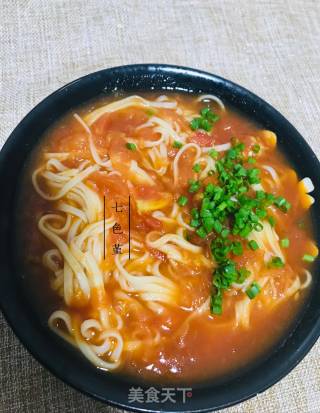 Sweet and Sour Noodles with Tomatoes recipe