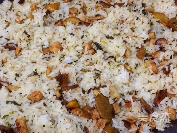 Chestnut Fried Rice recipe