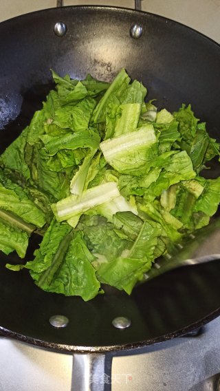 Sichuan-flavored Lettuce recipe