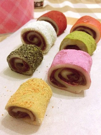 Seven-color Donkey Rolling recipe