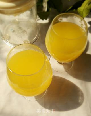 Freshly Squeezed Orange Juice (tips for Peeling Orange Peel) recipe