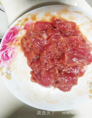 Pork Fried Loofah recipe