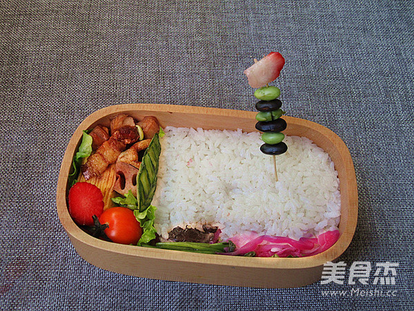 Little Crab Fun Bento recipe