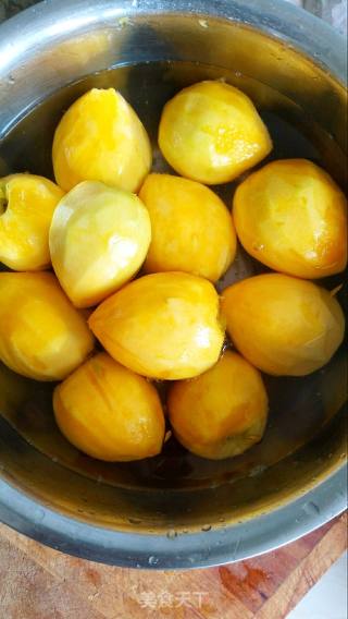 Canned Yellow Peach recipe