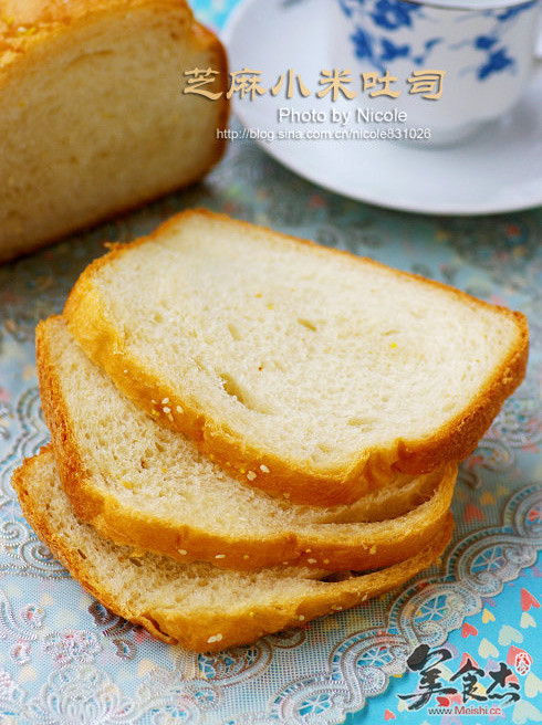Sesame Millet Toast recipe