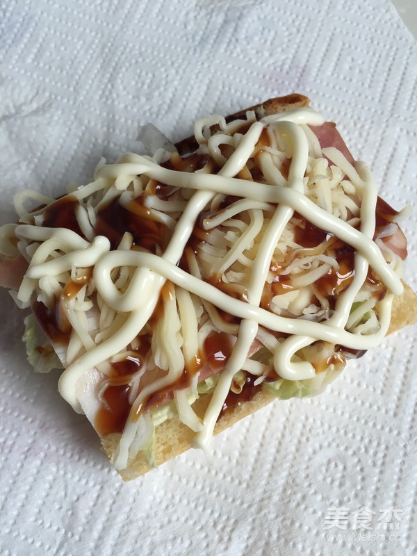Teriyaki Bacon Cheese Toast recipe