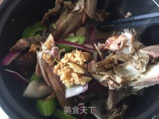 Stir-fried Duck Rack recipe