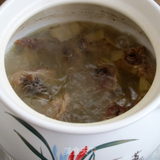 Mustard Duck Wing Soup recipe