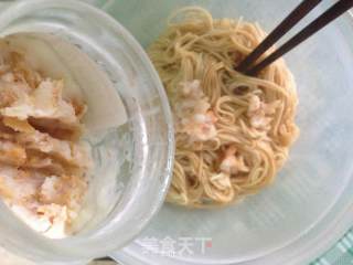 Scallion-flavored Goose-boiled Noodles-summer Fast Lazy Noodles recipe