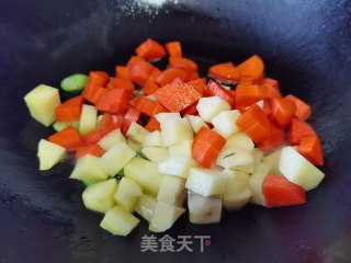 Curry Beef Baked Rice recipe