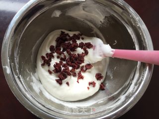 #四session Baking Contest and is Love Eat Festival#cranberry Cherry Angel Cake recipe