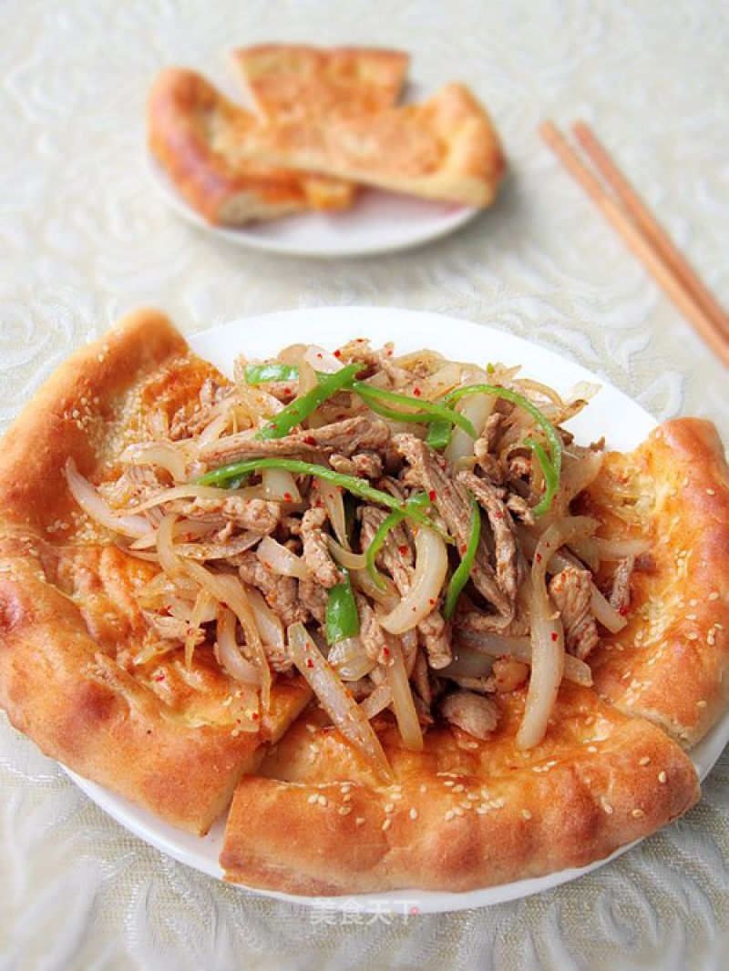 Stir-fried Pork with Naan Skin Sprouts recipe