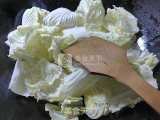 Stir-fried Cabbage with Mushrooms recipe