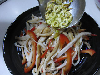 Shredded Pleurotus Eryngii with Garlic recipe