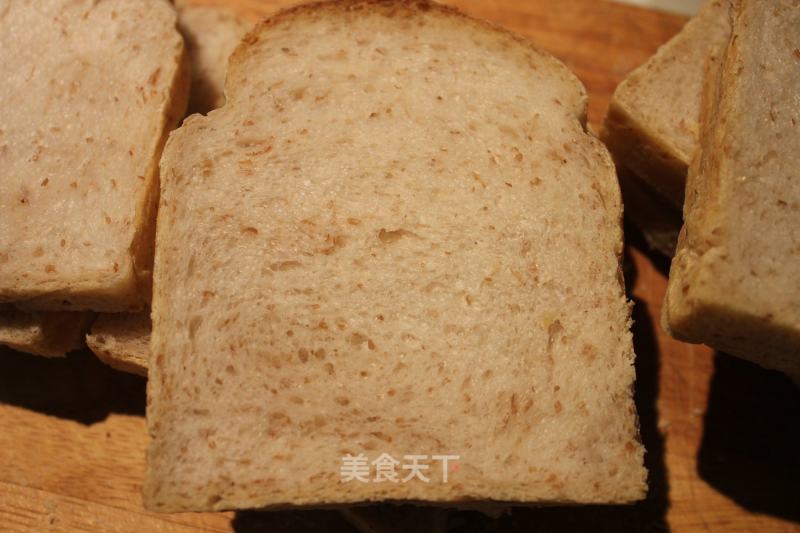 Natural Fermented Whole Wheat Toast recipe