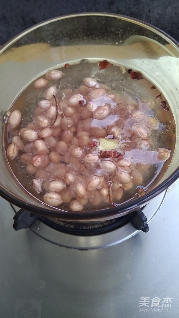 Mustard-flavored Bitter Gourd and Peanuts recipe