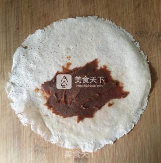 Red Bean Paste Spring Rolls recipe