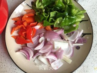 Fried Squid Rolls with Onion recipe