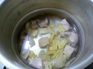 Lamb Tail Bamboo Shoots, Pork Belly and Ribs Soup recipe