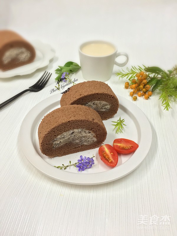 Cocoa Cake Roll recipe