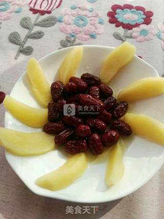Apple Steamed Candied Dates recipe