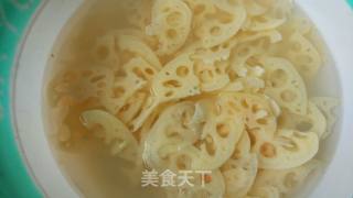 Fried Lotus Root Slices-nourishing Yin and Nourishing Lungs in Autumn recipe