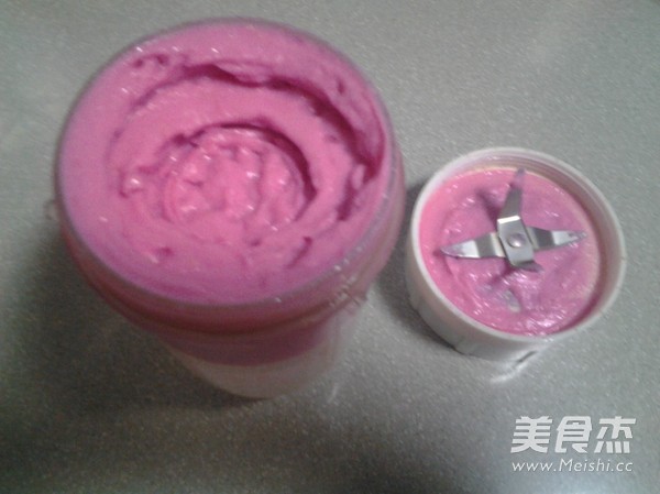 Pitaya Peel Milkshake recipe
