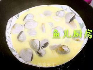 White Shrimp and Egg Soup ── "fish Kitchen" Private Kitchen recipe