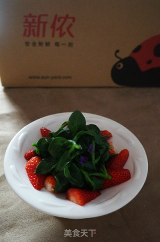 Strawberry Andrographis Salad recipe