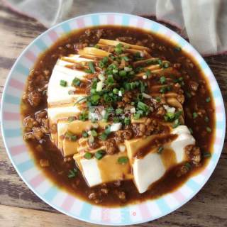 Soft Tofu with Topping recipe