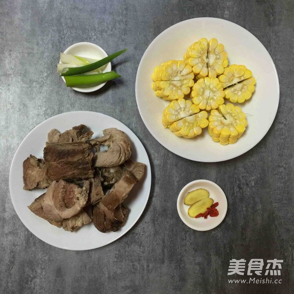 Corn Pork Ribs Soup recipe