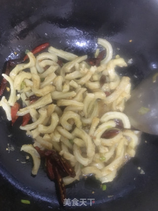 Stir-fried Tripe with Double Pepper recipe