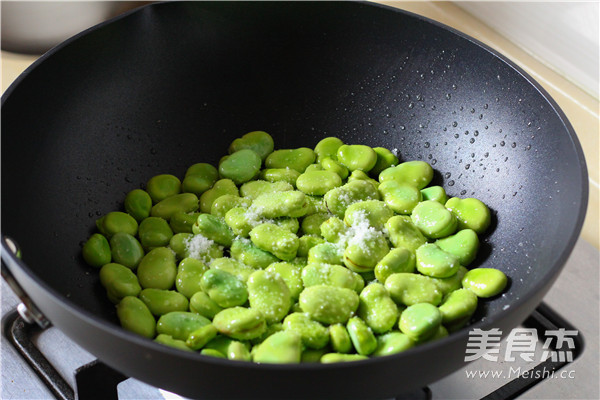 Scallion Broad Beans recipe