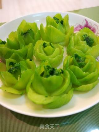 Rose Vegetable Flower recipe