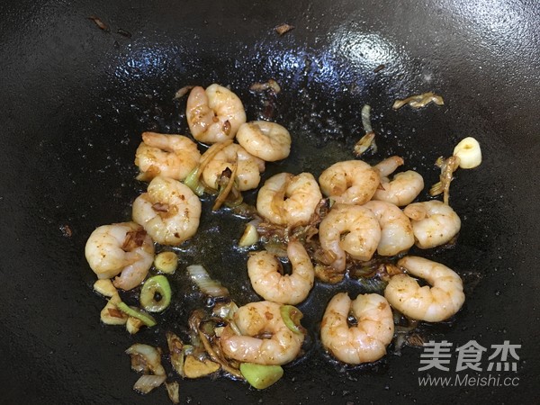 Shrimp and Greens recipe