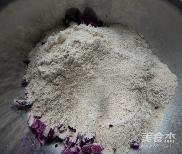 Purple Cabbage Pancakes recipe