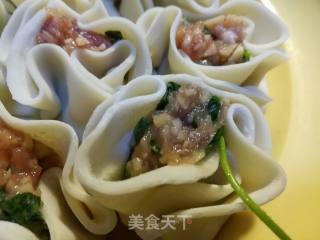 Fresh Meat, Winter Bamboo Shoots and Grass Head Shaomai recipe